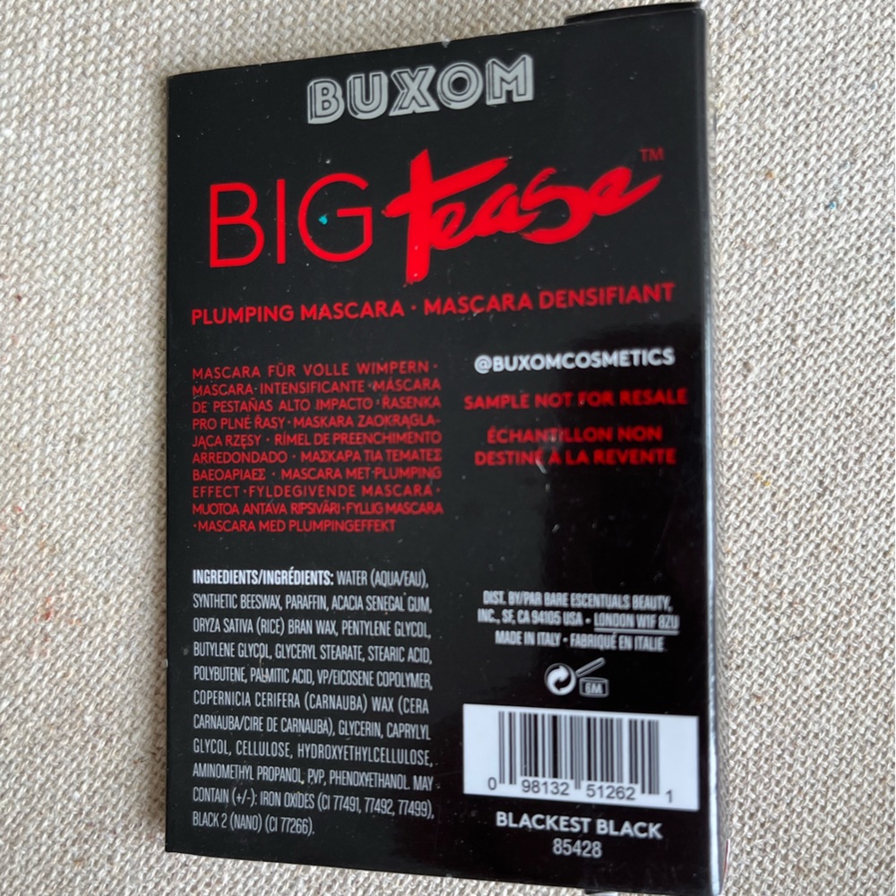 *Free With Purchase! Buxom Mascare - Picture 2 of 2
